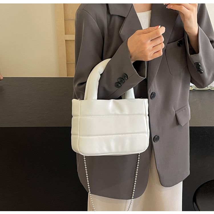 Handle Bag Top Plain Bucket