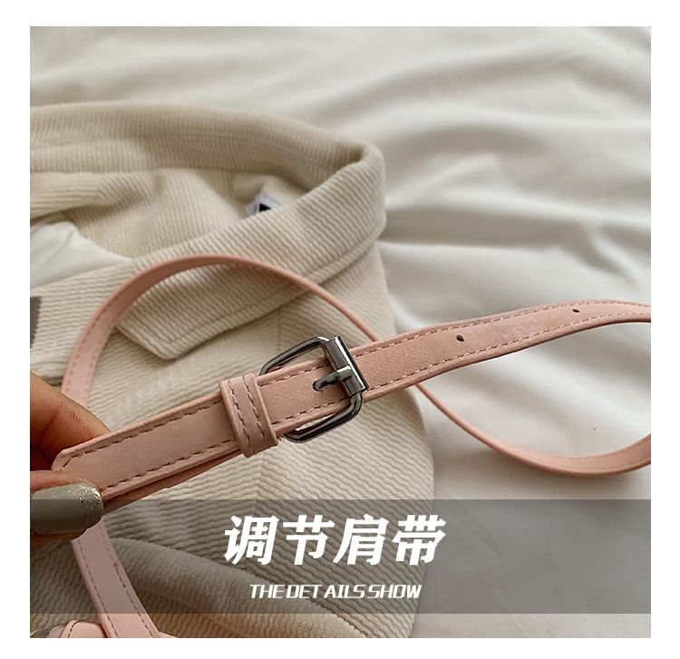 Bucket Faux Bag Drawstring Leather