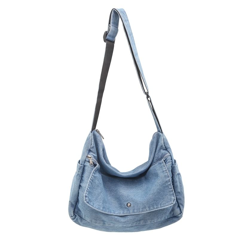Bag Washed Denim Crossbody