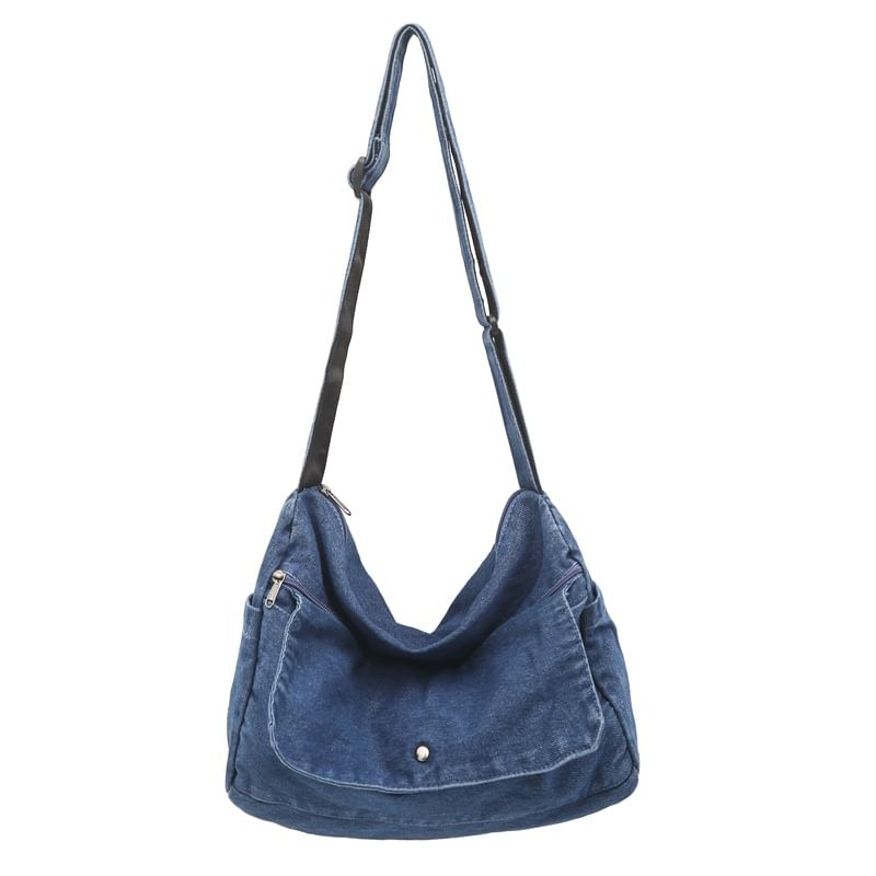 Bag Washed Denim Crossbody