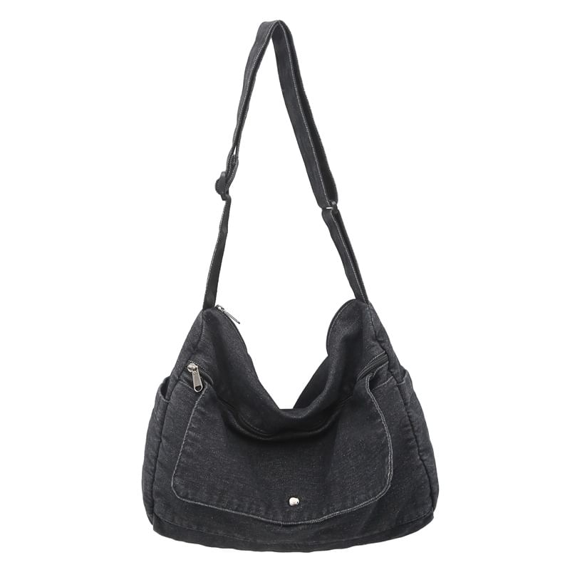 Bag Washed Denim Crossbody