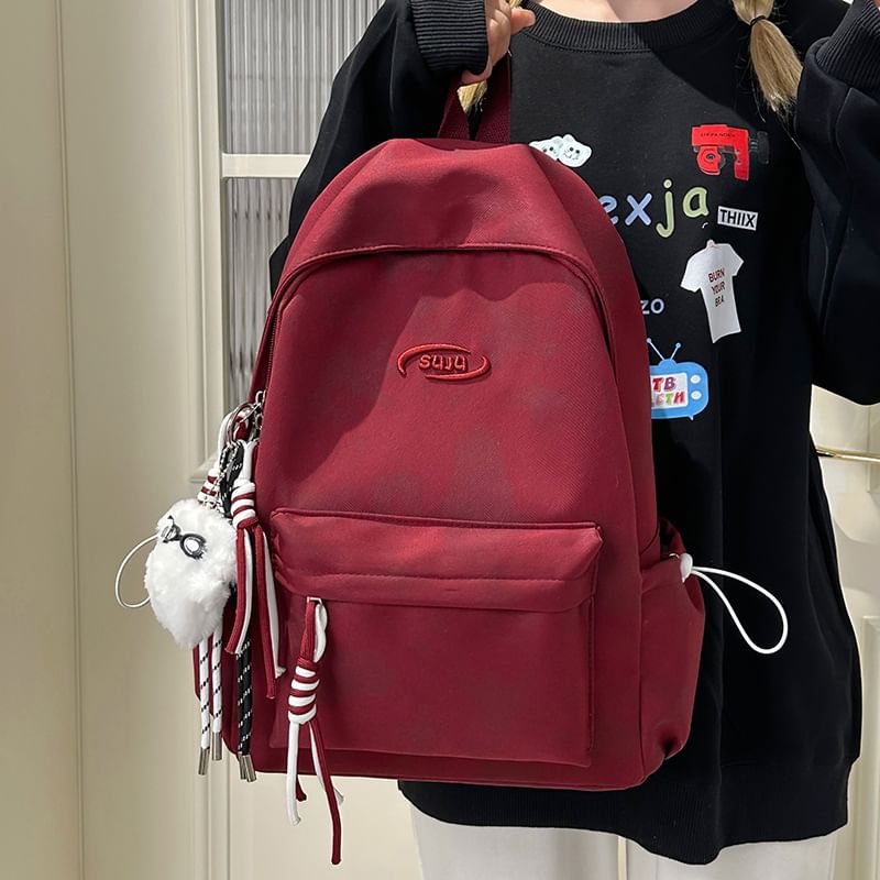 Nylon Dye Tie Backpack Laptop