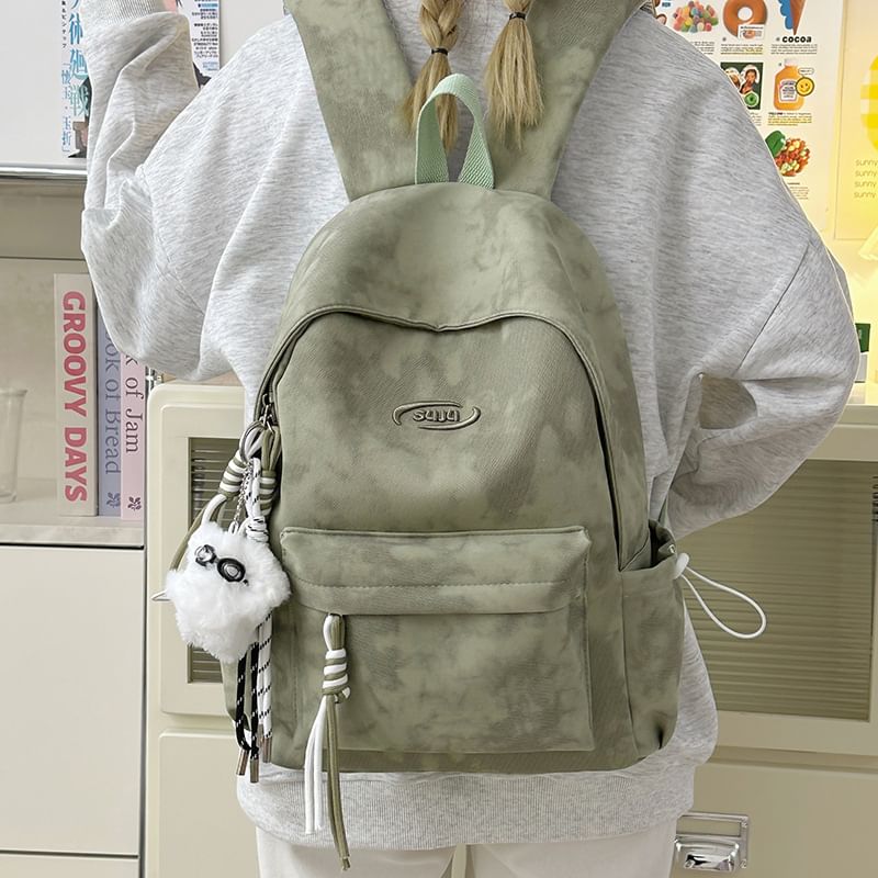 Nylon Dye Tie Backpack Laptop