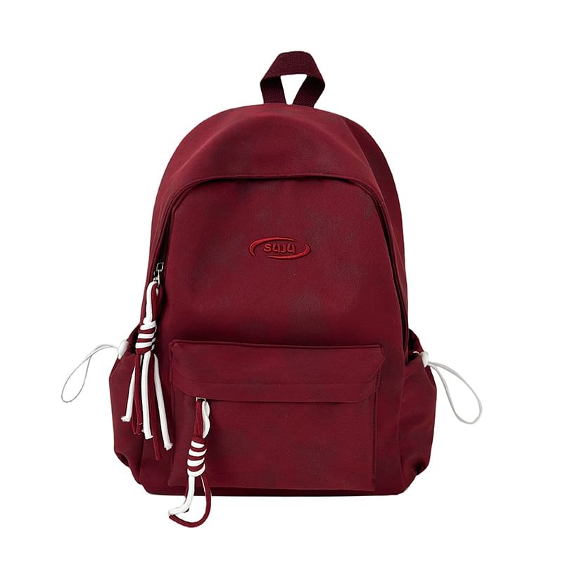 Nylon Dye Tie Backpack Laptop