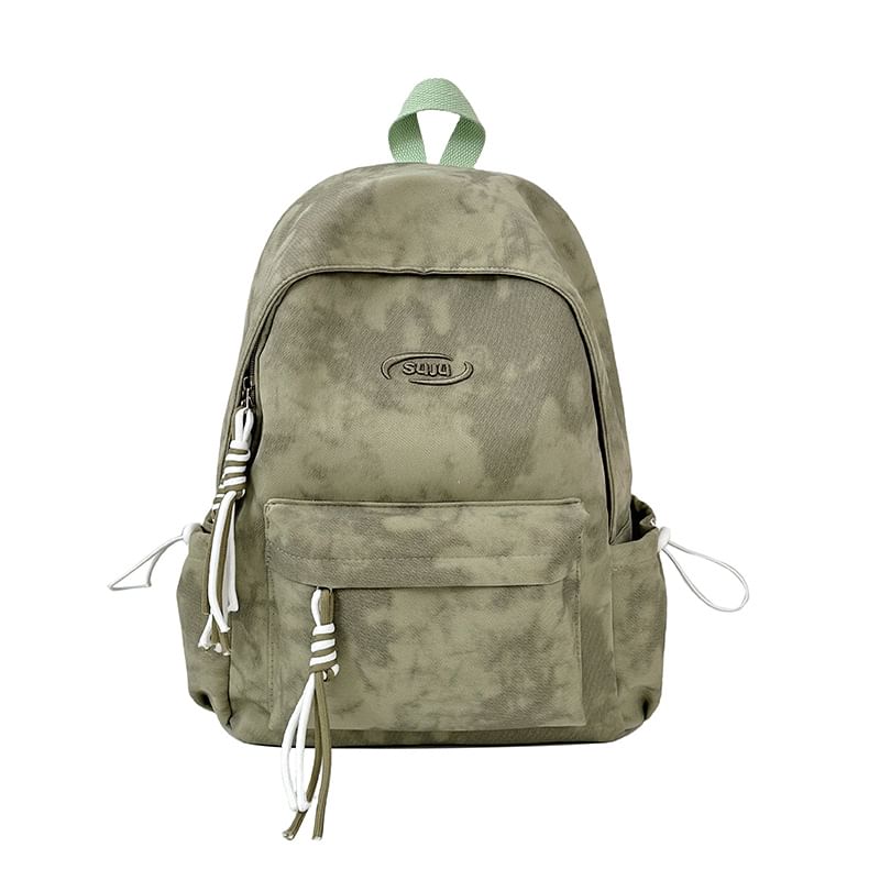Nylon Dye Tie Backpack Laptop