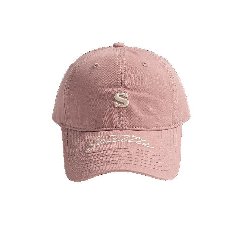 Letter Embroidered Cap