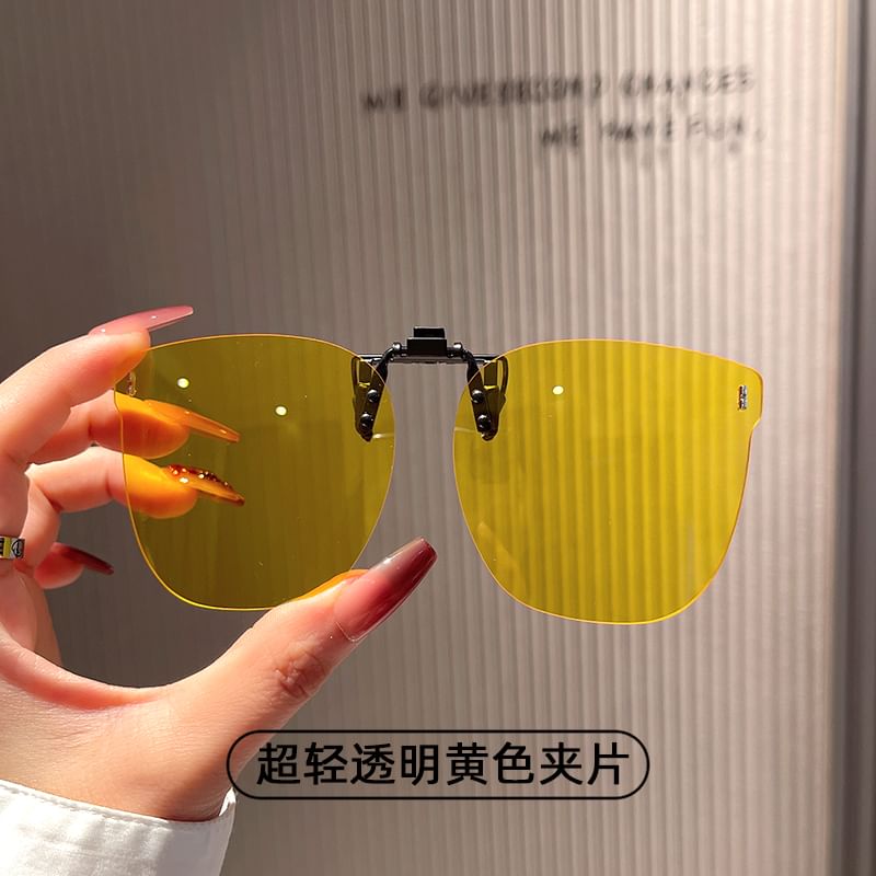 Clip Square On Sunglasses
