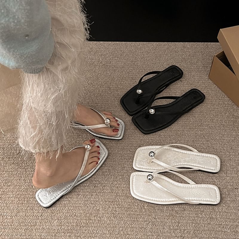 Shoes Flats Beach Flops Sandals Flip