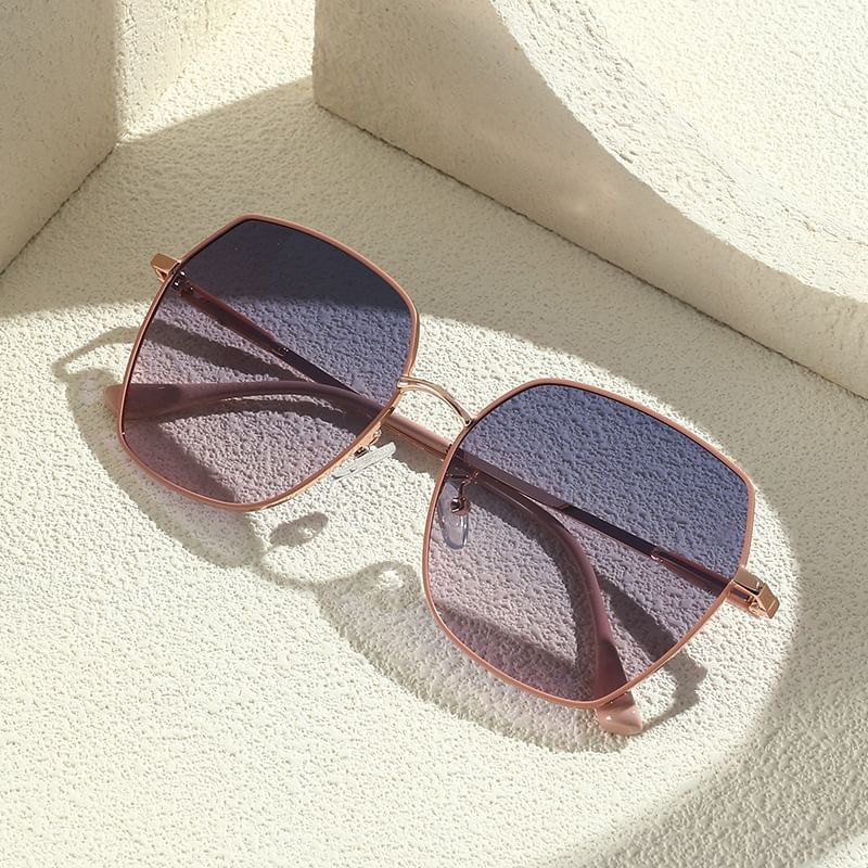 Metal Sunglasses Geometric