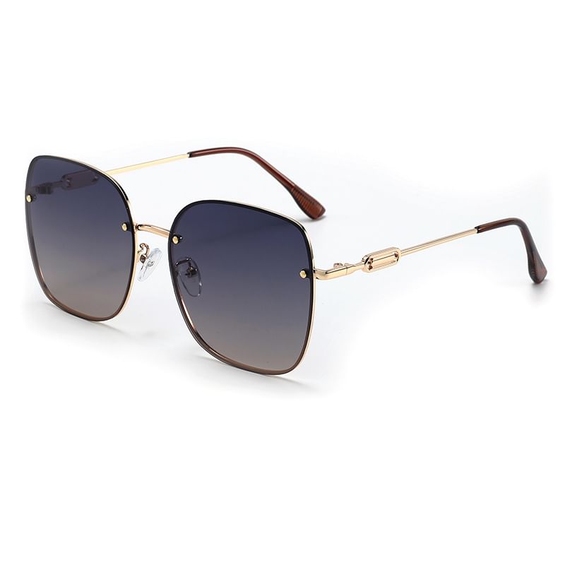 Metal Square Sunglasses