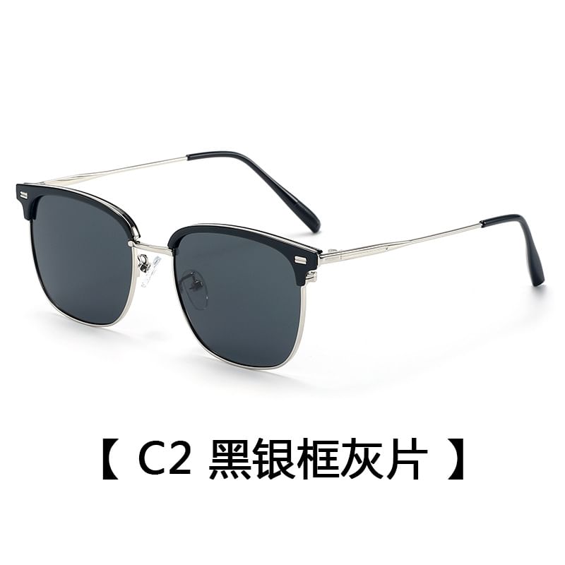 Metal Sunglasses Browline