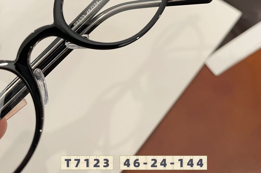 Glasses Oval Frame