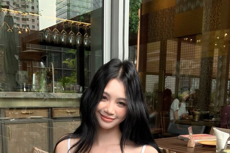 Peplum Top V-Neck Accent Crop Cardigan Cami Set: Bow Plain +