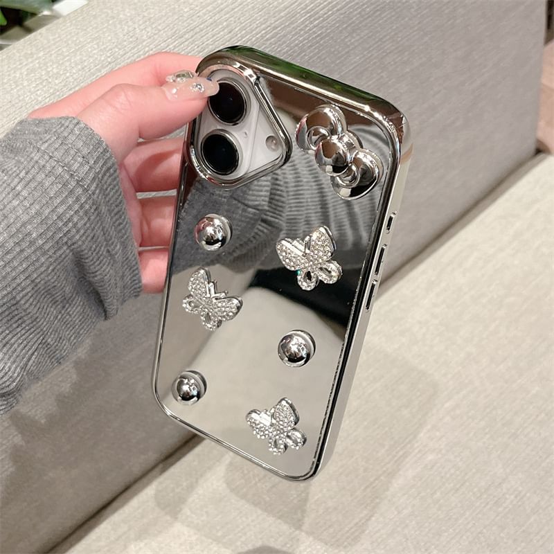 Strap Case / Butterfly Phone Set Mirrored