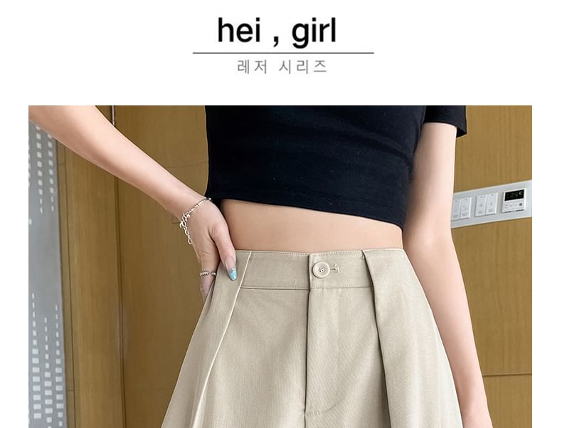 Dress Pants (Various High Designs) Leg Wide Plain Waist