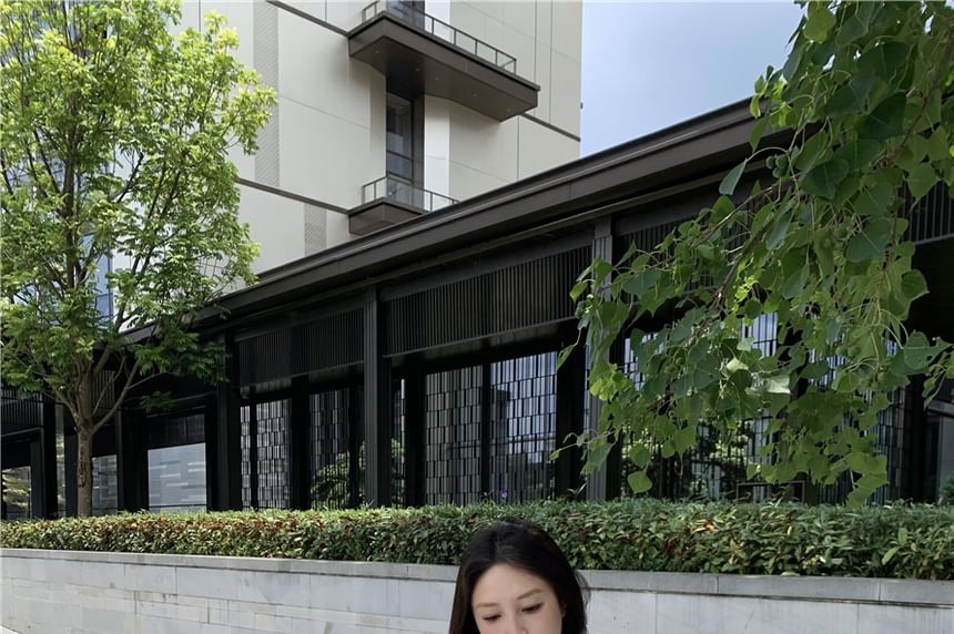 / Padded High Sweat V-Neck Plain Waist Panel Top Neck Lace Round Camisole Shorts Cardigan