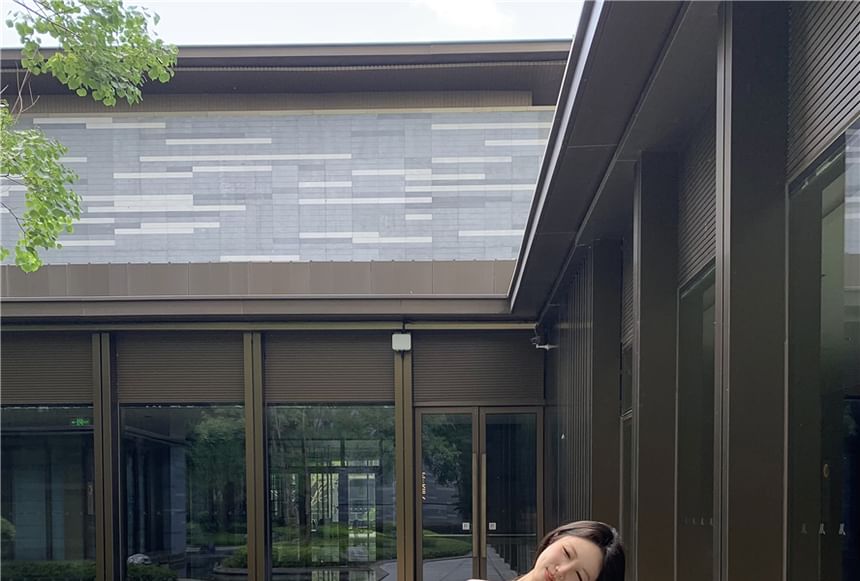 / Padded High Sweat V-Neck Plain Waist Panel Top Neck Lace Round Camisole Shorts Cardigan