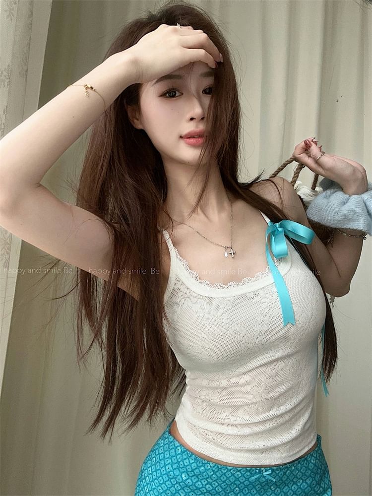 Fit / Lace Skirt Mini Top Bow Cami Print Mid Pencil Floral Slim Waist