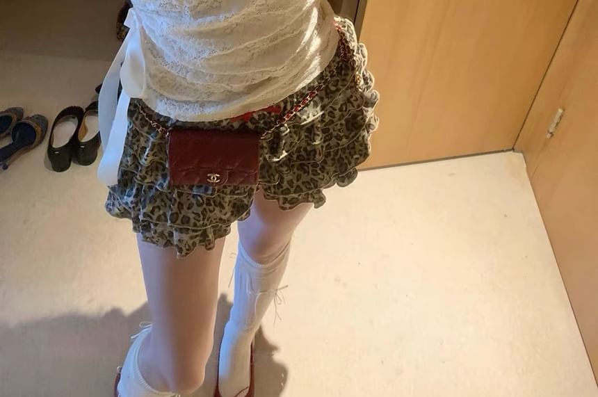 Slim One-Shoulder Lace-Trimmed Tank Top - LaceLux