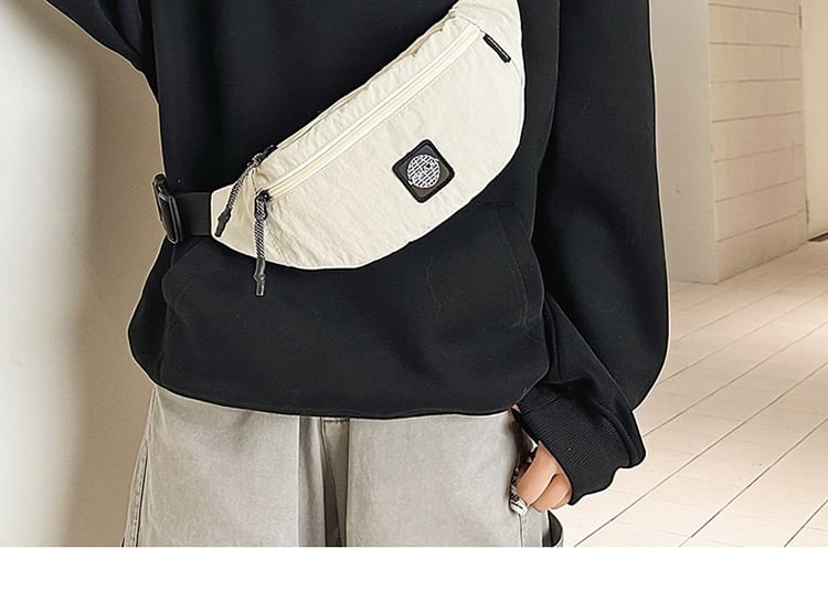 Plain Belt Nylon Bag