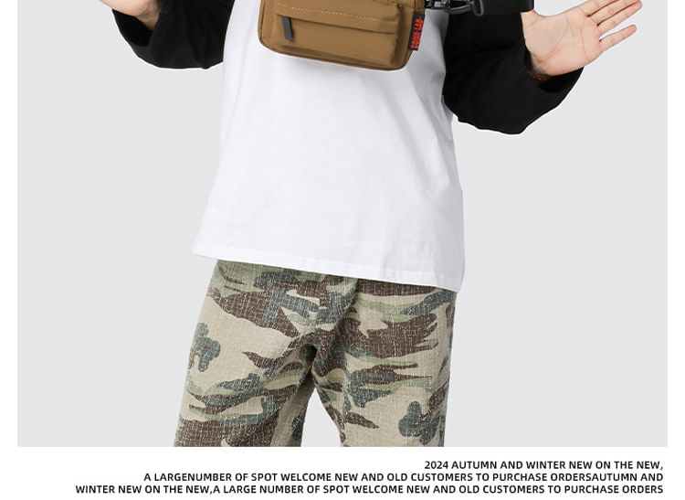 Plain Bag Crossbody Nylon