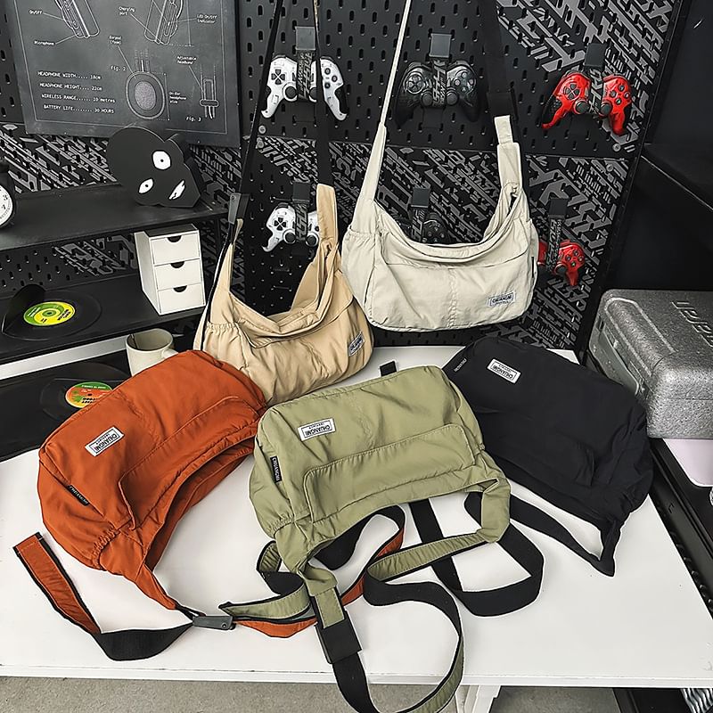 Nylon Bag Plain Crossbody