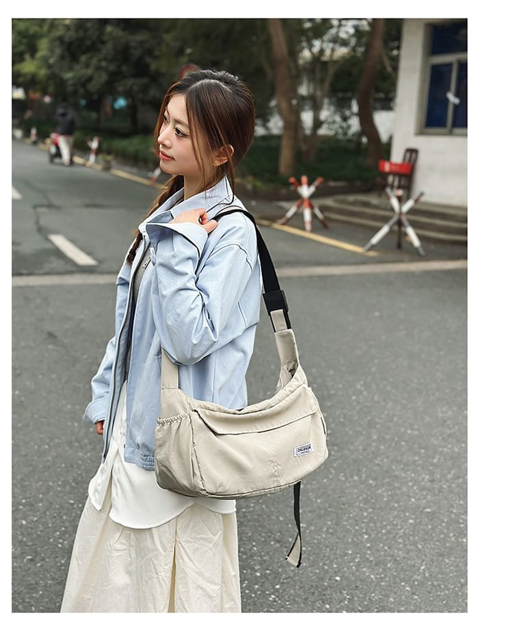 Nylon Bag Plain Crossbody