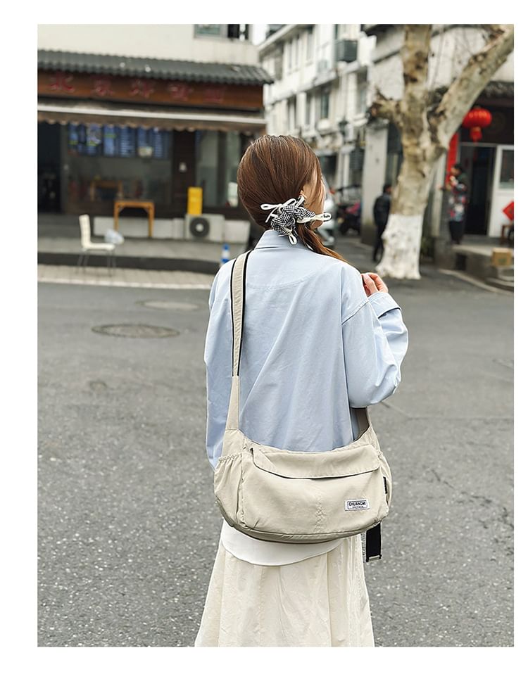 Nylon Bag Plain Crossbody
