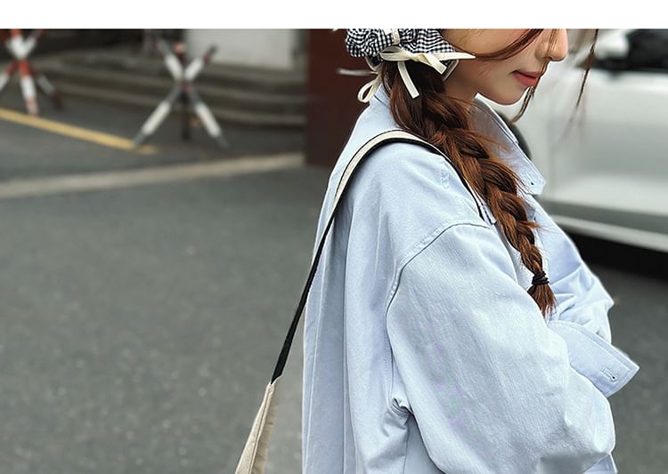 Nylon Bag Plain Crossbody