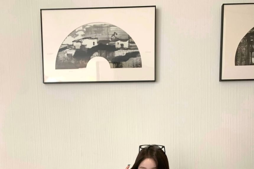 Halter Ruffle Top Print Leopard