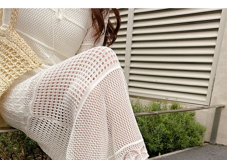 Mid Plain Slingback Heel Bow Sandals