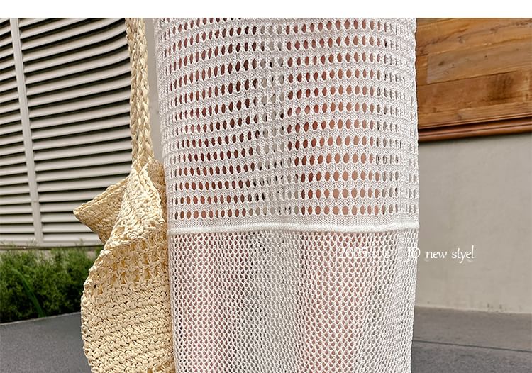 Mid Plain Slingback Heel Bow Sandals