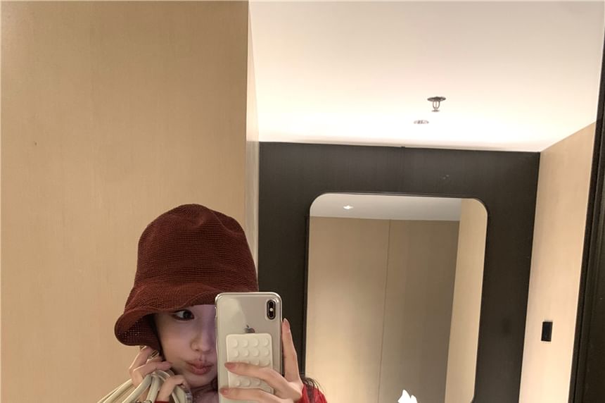 Pintuck Plain Camisole / Cardigan Top Panel Lace