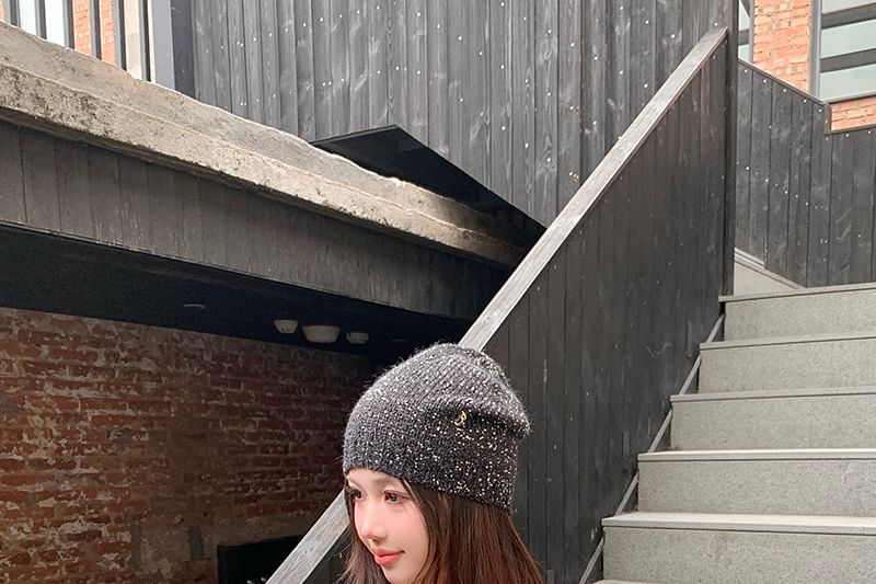 Lace Camisole Top Dotted Panel