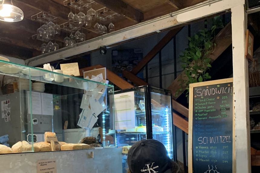 Neck Blouse Plain Long Sleeve Round Ruffle