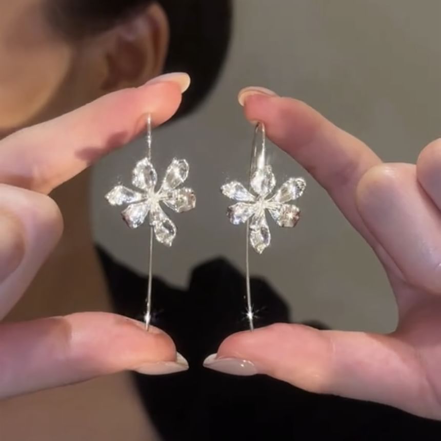 Flower Drop Earring