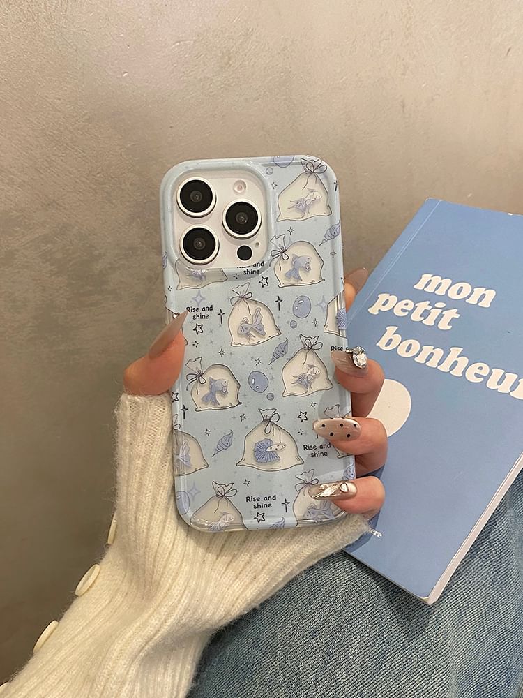 Case Phone Set Charm / Goldfish