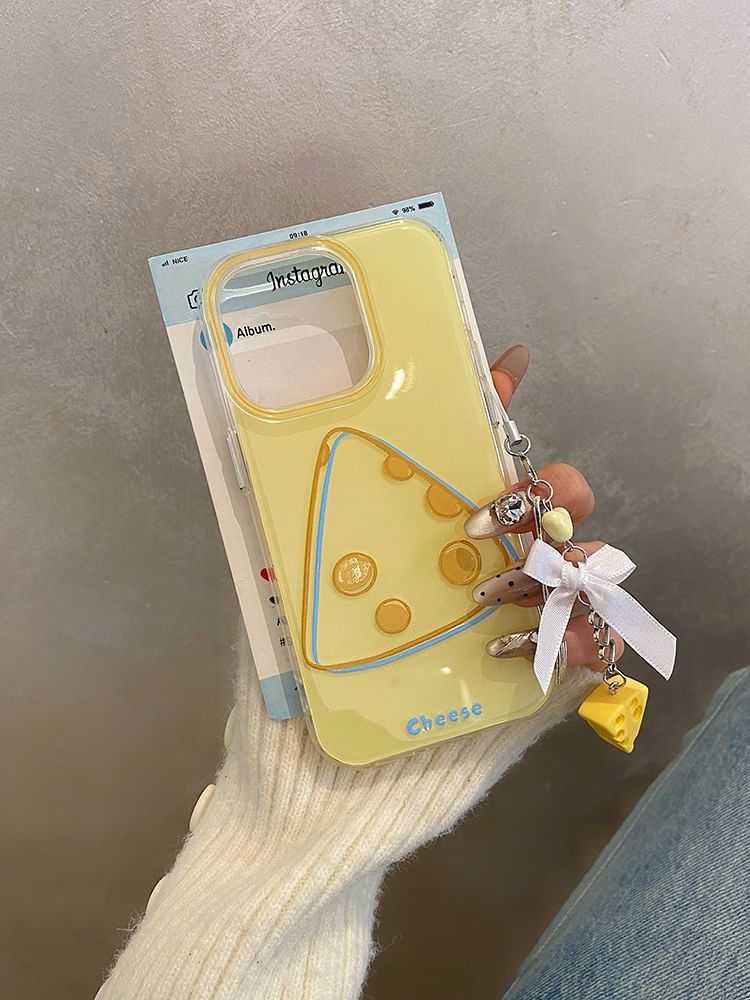 Cheese Phone Set Charm / Case