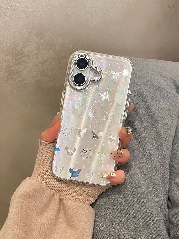 Holographic Case Butterfly Phone