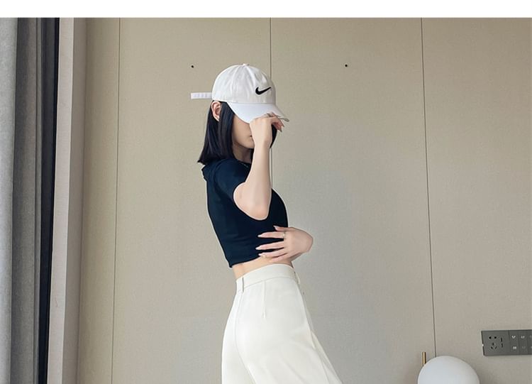 High Pants Designs) Wide Leg Suit (Various Plain Rise