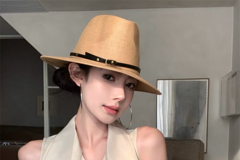 Collared Button-Up Midi Dress Sleeveless Slit A-Line