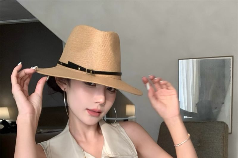 Collared Button-Up Midi Dress Sleeveless Slit A-Line