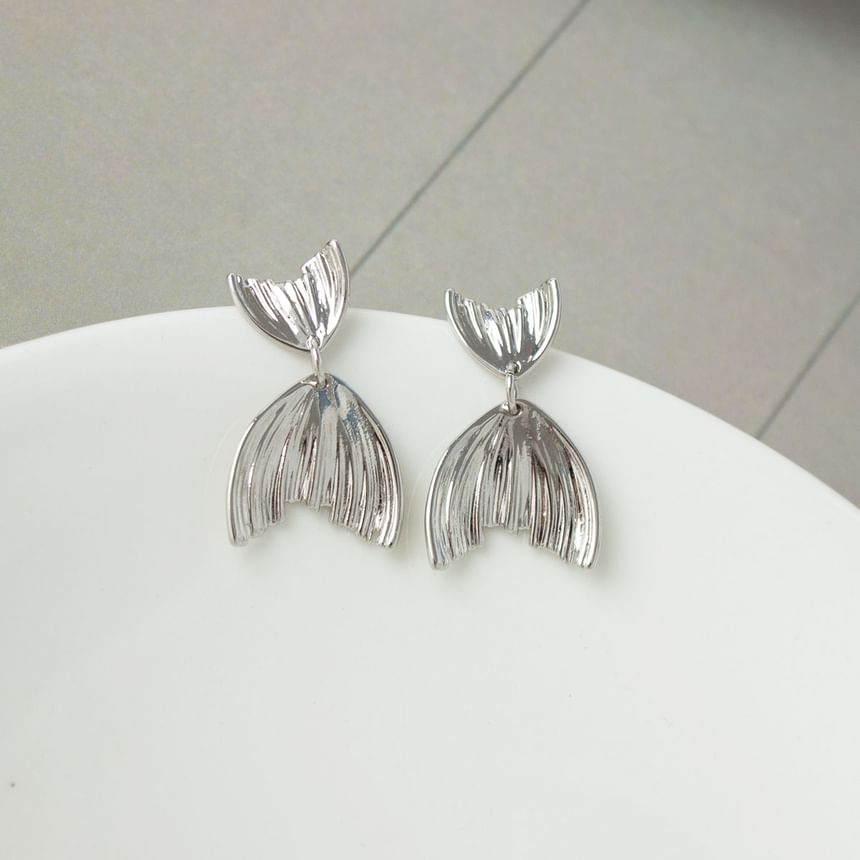 Fish Tail Stud / Earring Clip-On