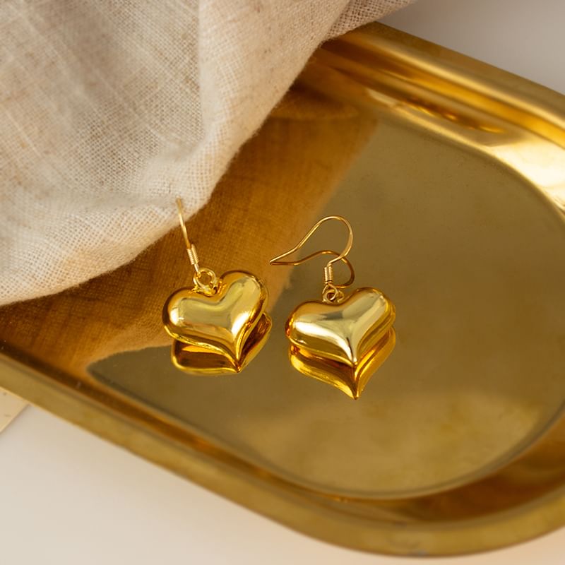 Heart Clip-On / Earring Drop