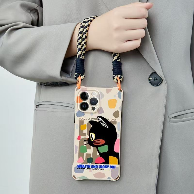 Case Phone Set / Strap Cat Lanyard