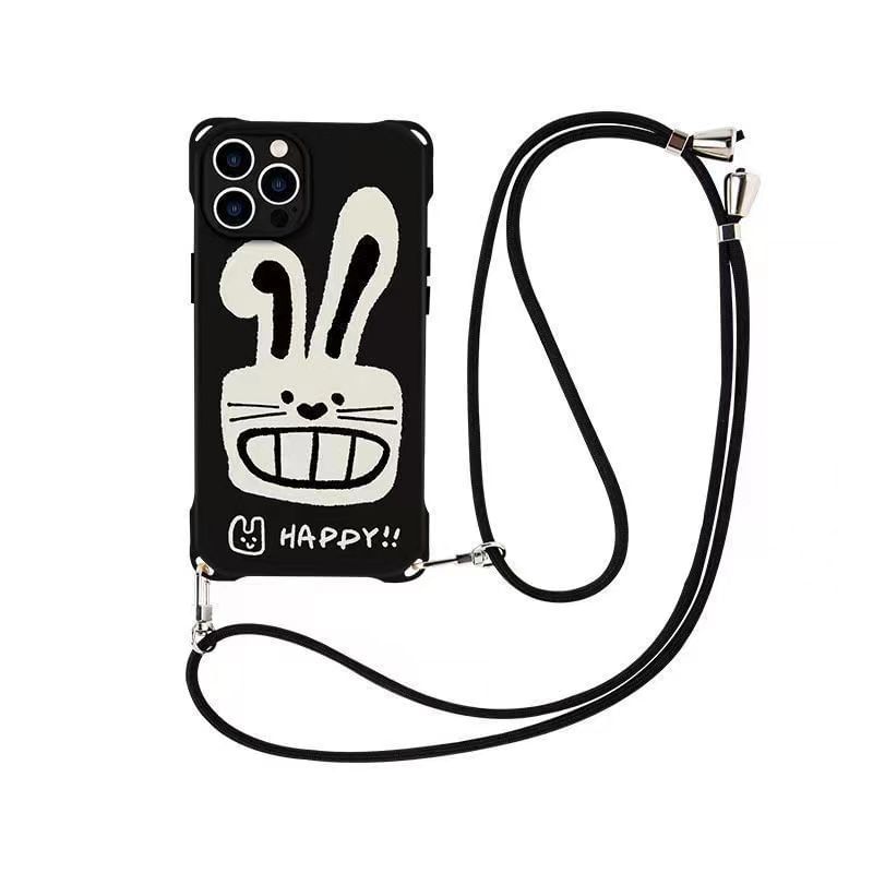 Set Case Phone / Lanyard Rabbit