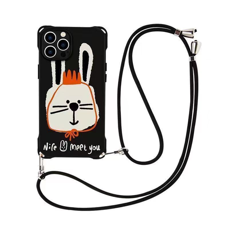 Set Case Phone / Lanyard Rabbit