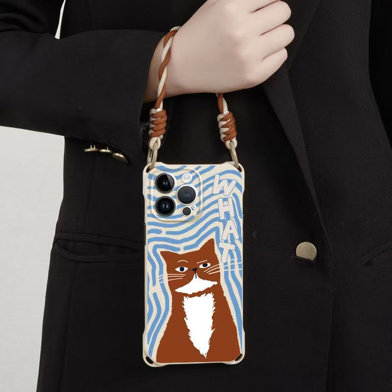 Case Cat Lanyard Set Phone /