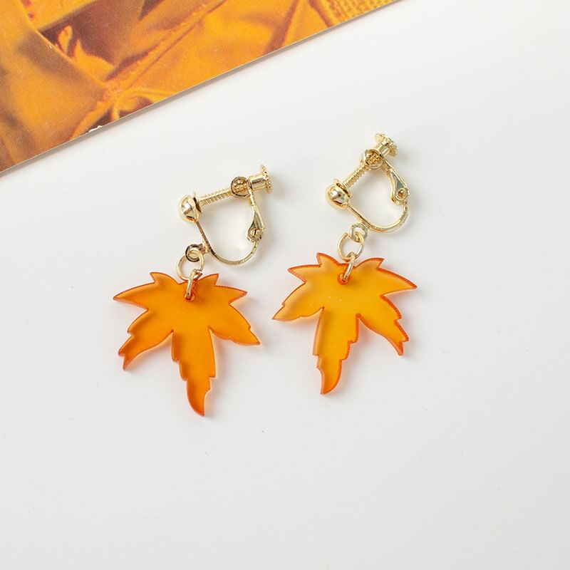 Earring (Various Alloy Ear Leaf / Cuff Designs) Drop