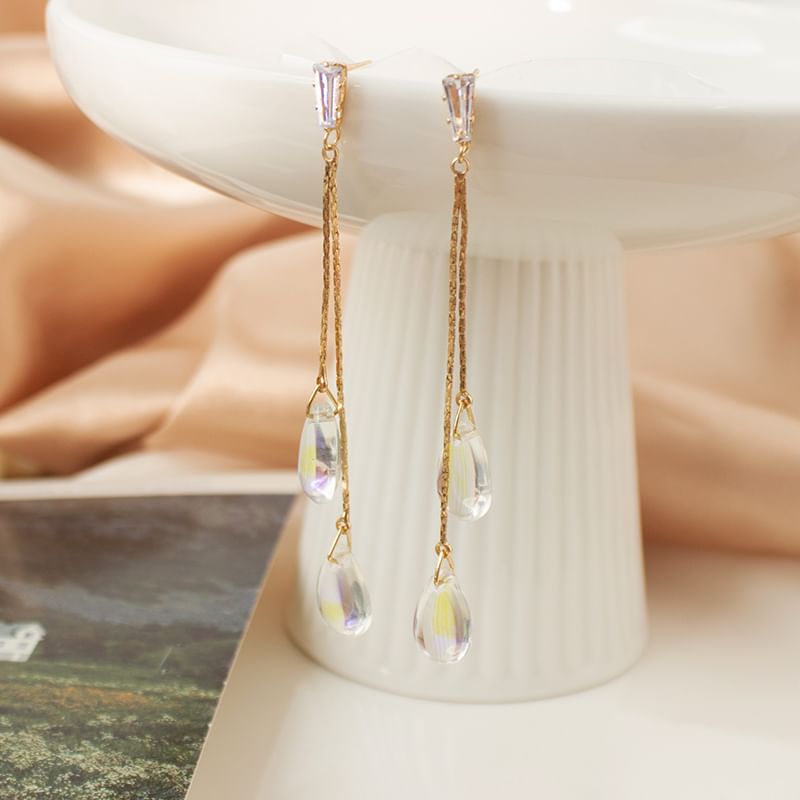 Earring Ear Crystal / Cuff Alloy Dangle Faux